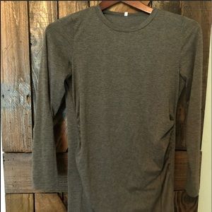 maternity dress fitted, long sleeve